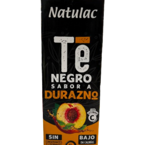 Natulac Te Negro Durazno 1 Lt