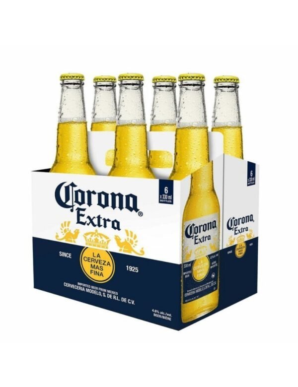 Cerveza Corona Extra Botella Six Pack 355ml