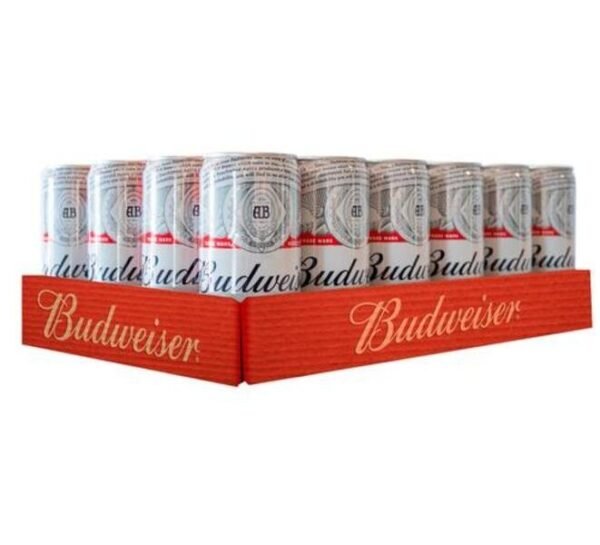 Cerveza Budweiser Lata Caja 24 Und X  269 Ml