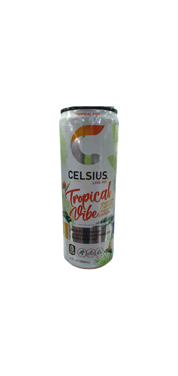 Bebida Energetica Celsius Tropical Vibe