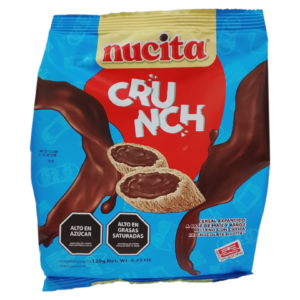 Cereal Nucita Crunch Relleno de Crema de Chocolate 120 Gr