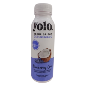 Yogurt Griego Descremado Sabor Arándano y Coco Yolo 200 Ml