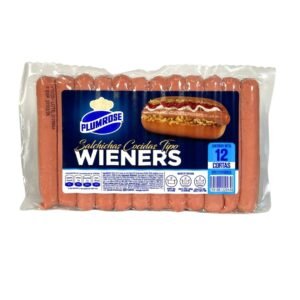 Salchichas cocidas tipo Wieners 12und