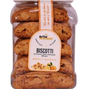 Galletas secas de merey y naranja Biscotti 300gr Arte bocado 007869