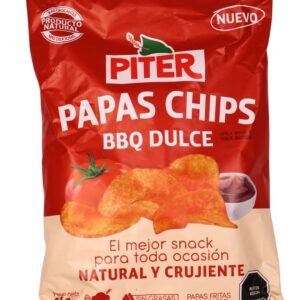 Papas Chips BBQ dulce Piter 110gr 008535