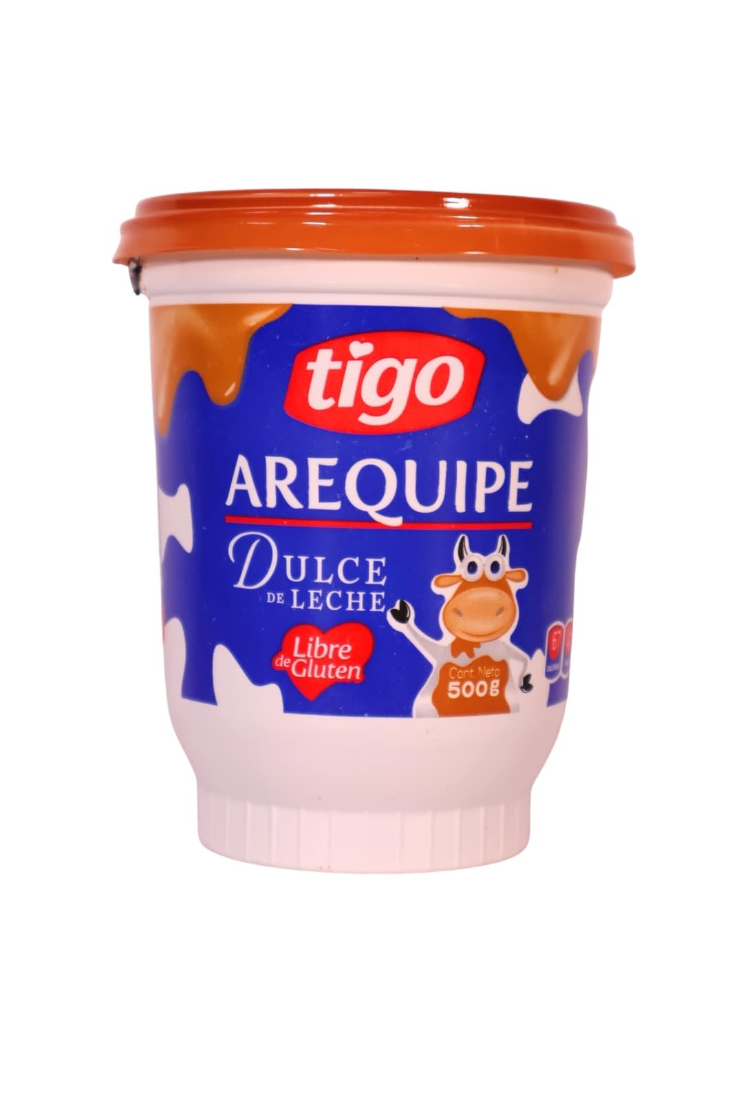 Dulce de leche Arequipe Tigo 500g 007342