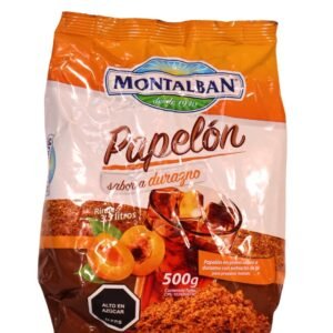 Papelón sabor a durazno  Montalban 500gr 008577