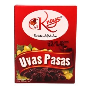 Uvas Pasas krays 200gr 005762