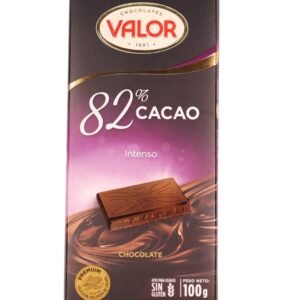 82% Cacao intenso Valor 100g 007128