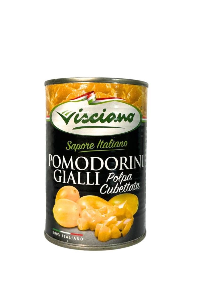 Pomodorini gialli Cubettata Visciano 006815