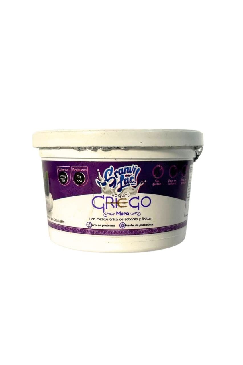 Yogurt Griego Granvilac de mora 200g 008369
