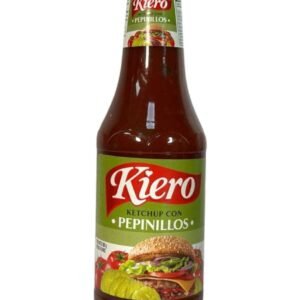 Ketchup Salsa de tomate con pepinillos Kiero 380gr 005240