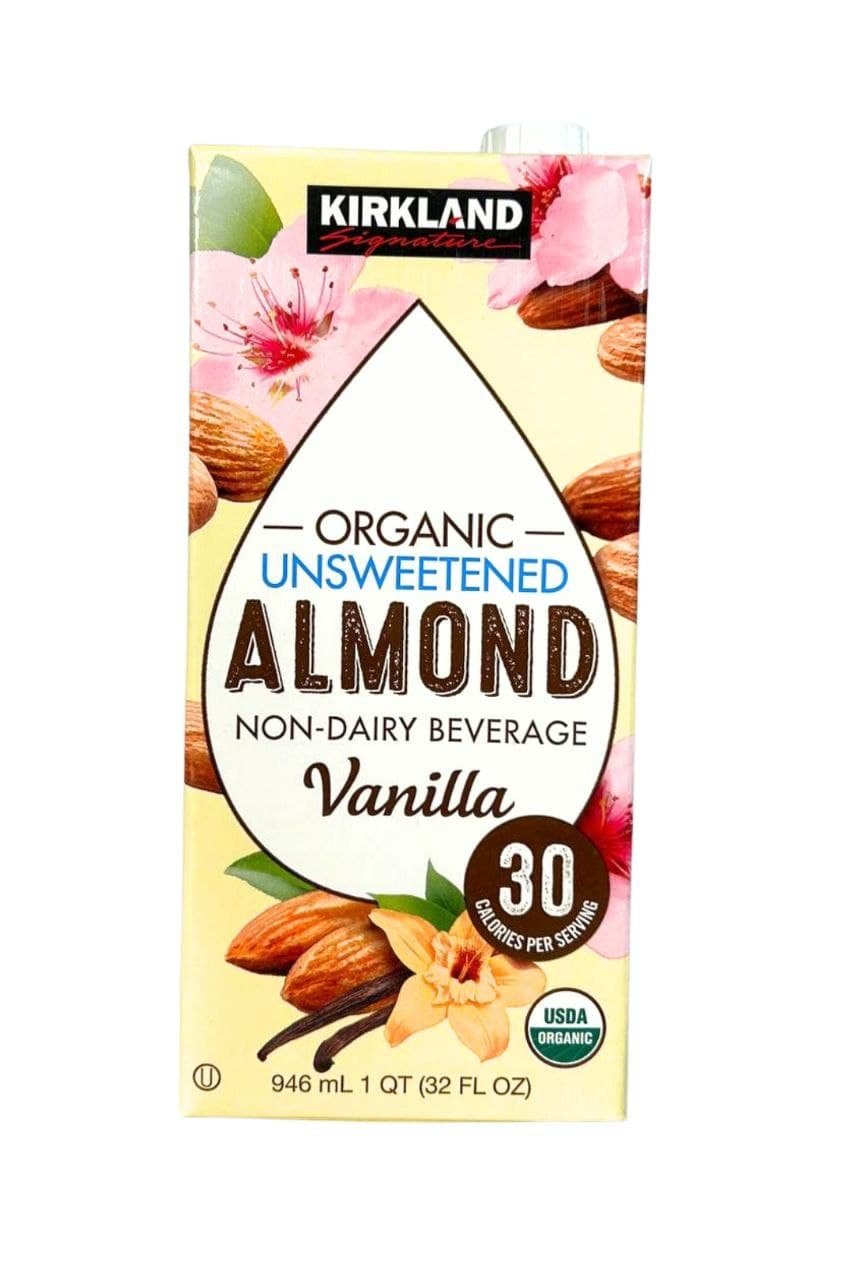 Leche de almendras de Vainilla Sin Azúcar 946ml Kirkland 000157