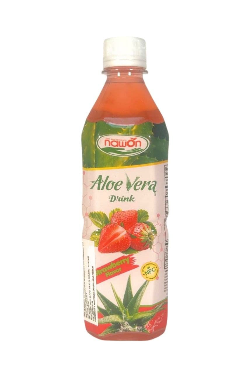 Nawon Aloe Vera Drink sabor fresa 500ml 007150
