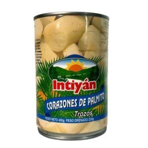 Trozos de corazones de palmito Intiyán 400gr 005144