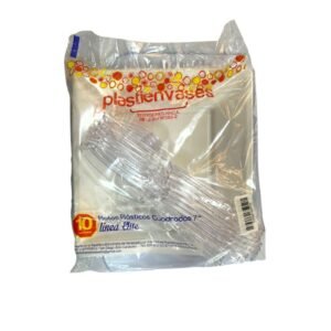 Plastienvases Platos plásticos Cuadrados 7 inches