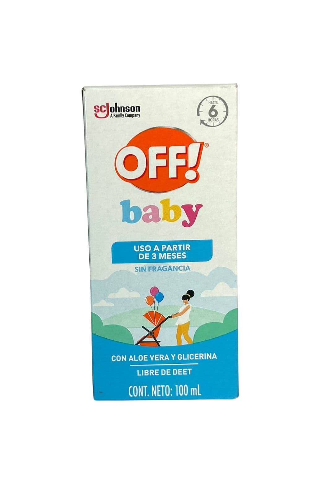 Off! baby con aloe vera y glicerina 100ml