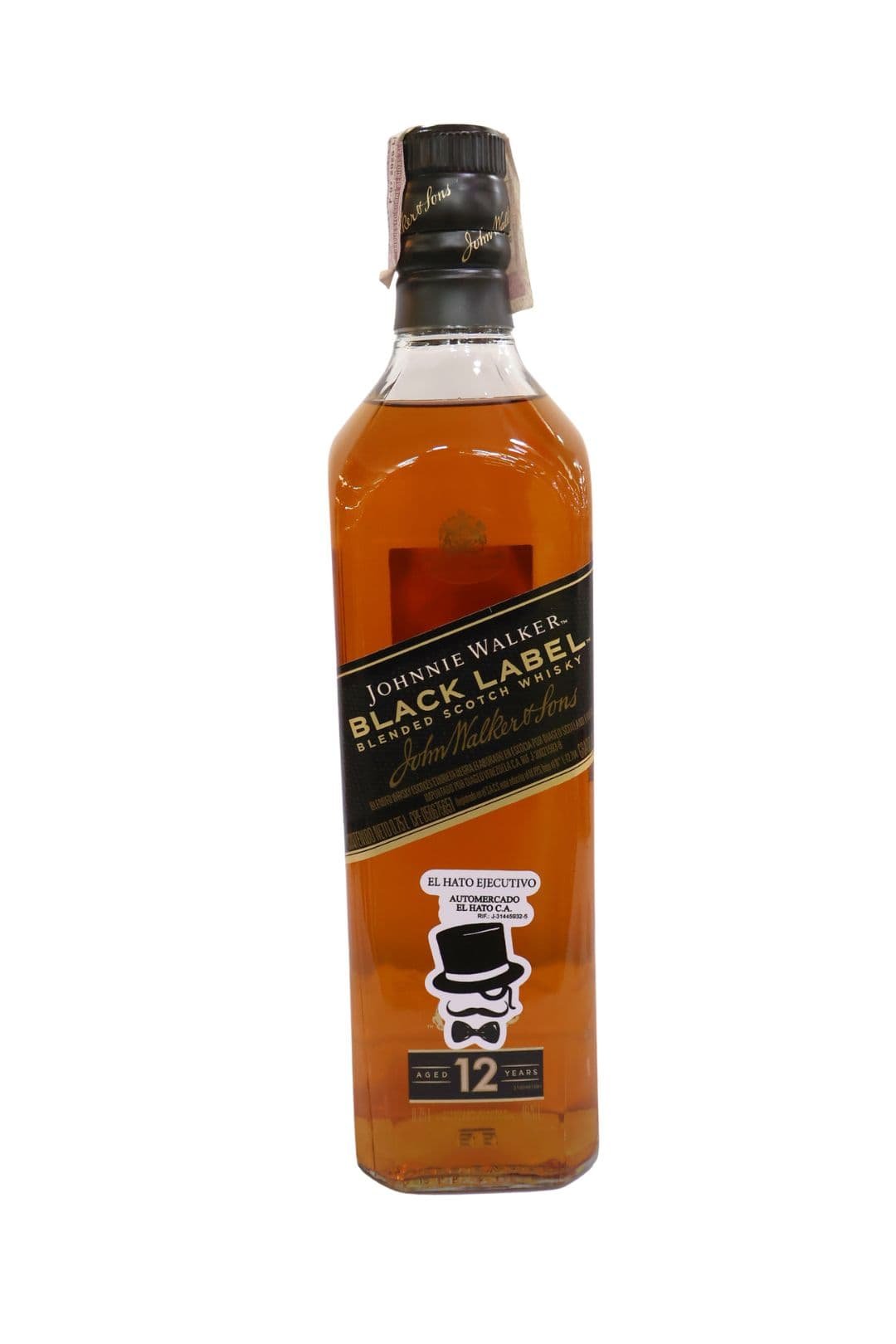 Johnnie Walker Black Label Wisky 12 años
