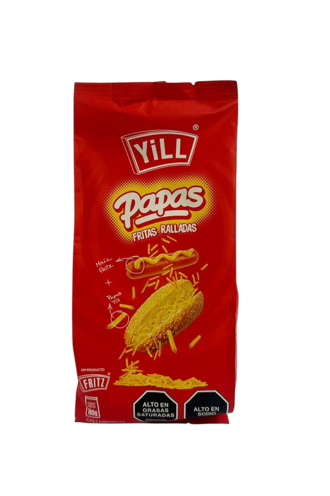 Papas Fritas Ralladas Yill 160gr