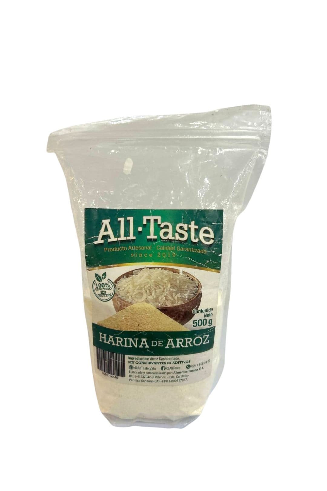 All Taste Harina de arroz 500gr