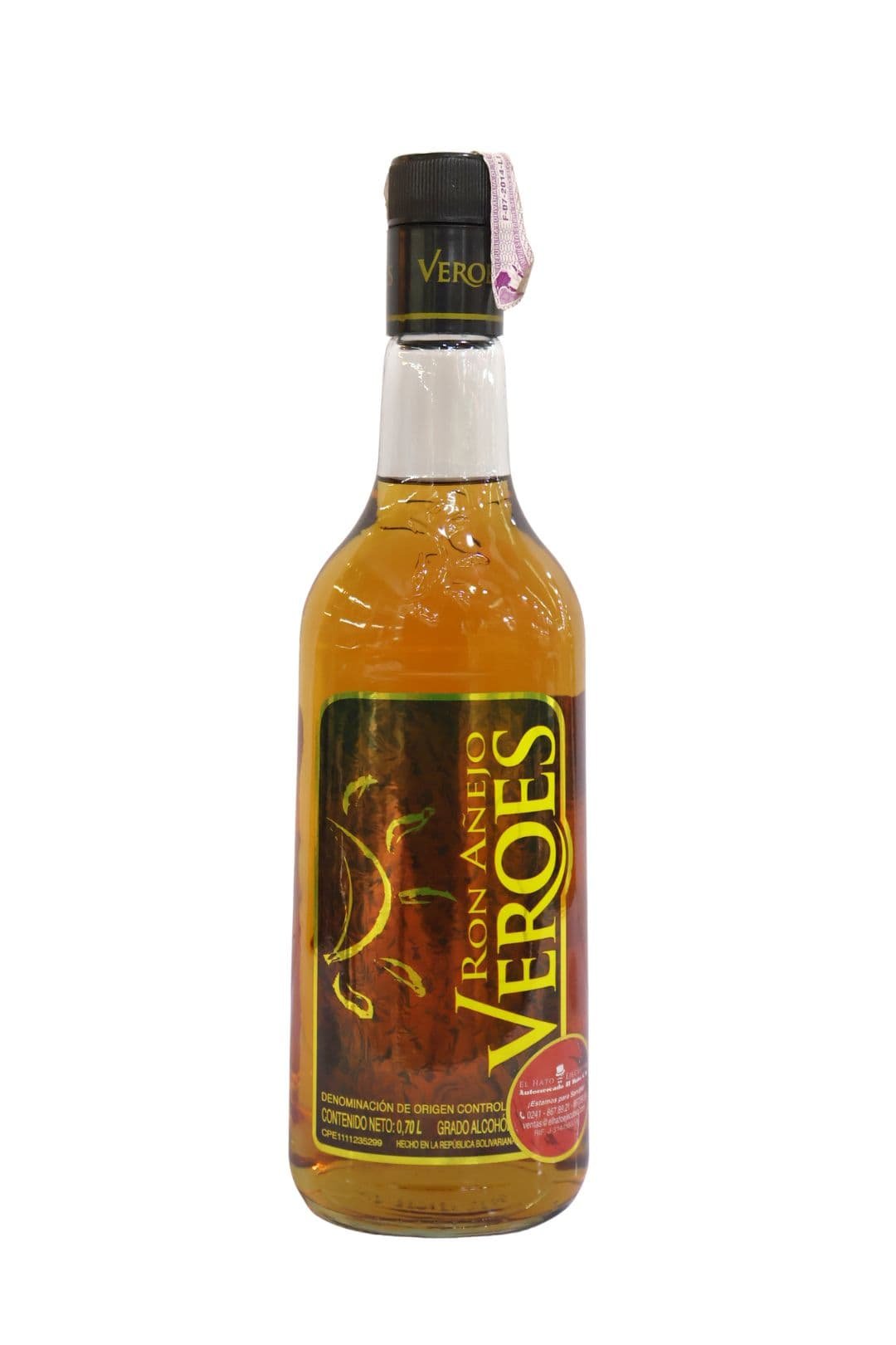 Ron añejo Veroes 0.70L