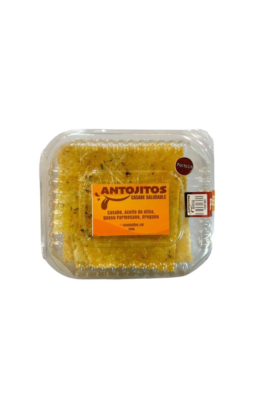 Antojitos Casabe Saludable 200gr
