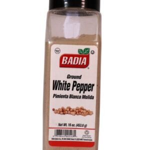 Pimienta Blanca Molida White Pepper Ground Badia 453.6gr