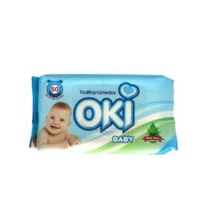 Toallitas Húmedas Oki Baby 50 unid Libres de Alcohol