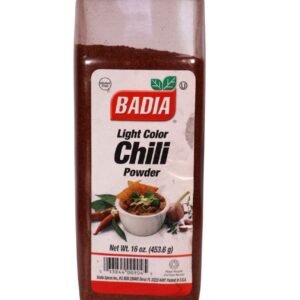 Chili en polvo Chili Powder Light Color Badia 453.6gr