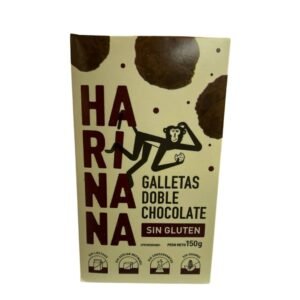 Harinana Galletas Doble Chocolate  Sin Gluten 150g 008661