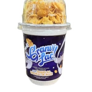 Granvilac Yogurt Líquido Natural con Hojuelas Naturales de Maíz (180 ml) 008368