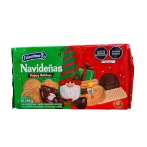 Galletas Colombina Navideñas Happy Holidays (200 g) 008438