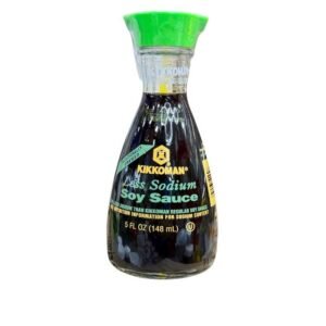 Salsa de Soya Kikkoman Baja en Sodio 148 ml