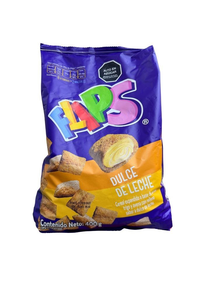 Flips Dulce de Leche (400 g) 007556