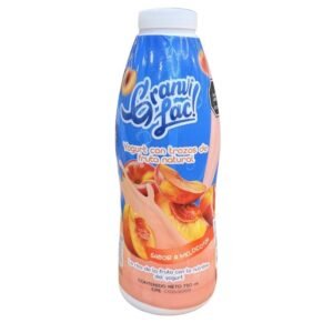 Yogur Líquido con Trozos de Fruta Granvi Lac - Sabor a Melocotón (750 ml)