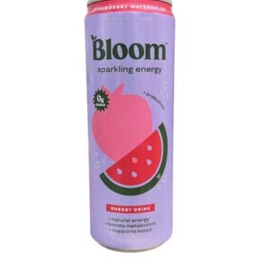 Bloom Sparkling Energy – Strawberry Watermelon (355 ml) 008336