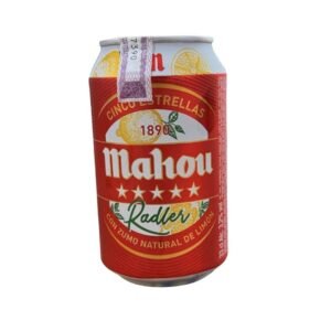 cerveza mahou 330 ml.