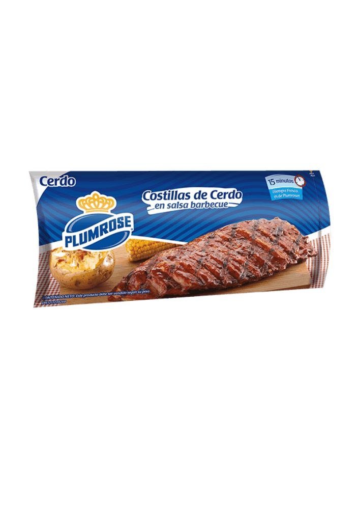Costillas de Cerdo en salsa Bbq Plumrose