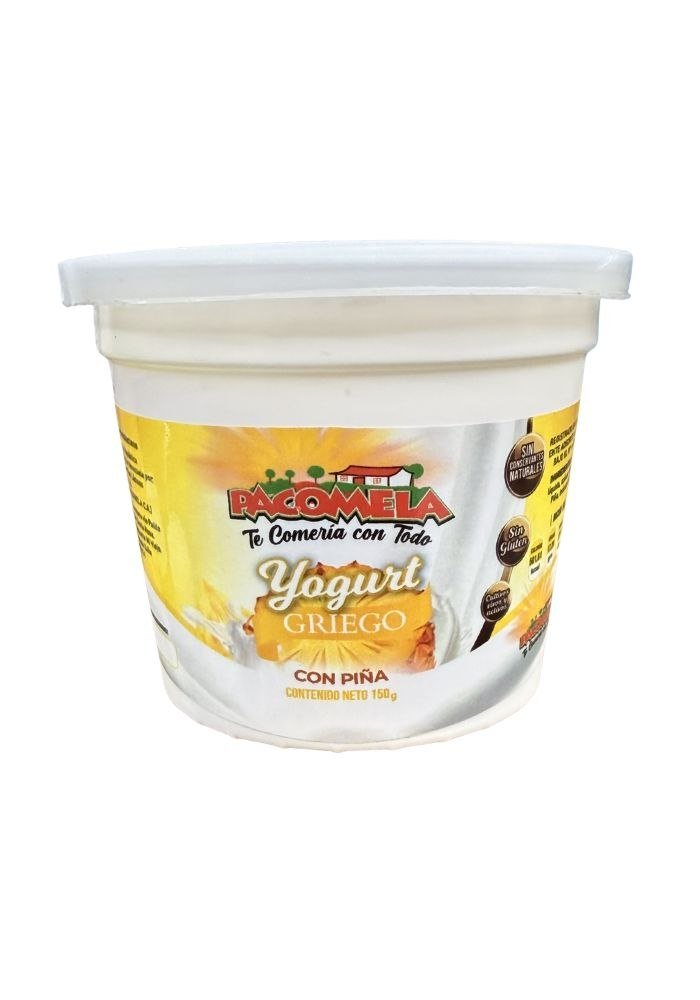 Yogurt Griego Pacomela con Piña 150 g