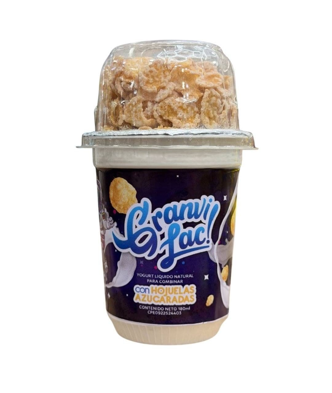 Yogurt Líquido Granví-Lac con Hojuelas Azucaradas