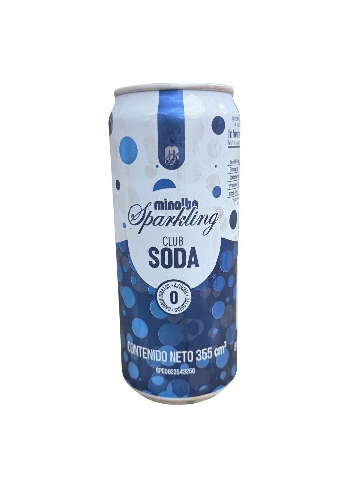 Minalba Sparkling Club Soda 355 ml