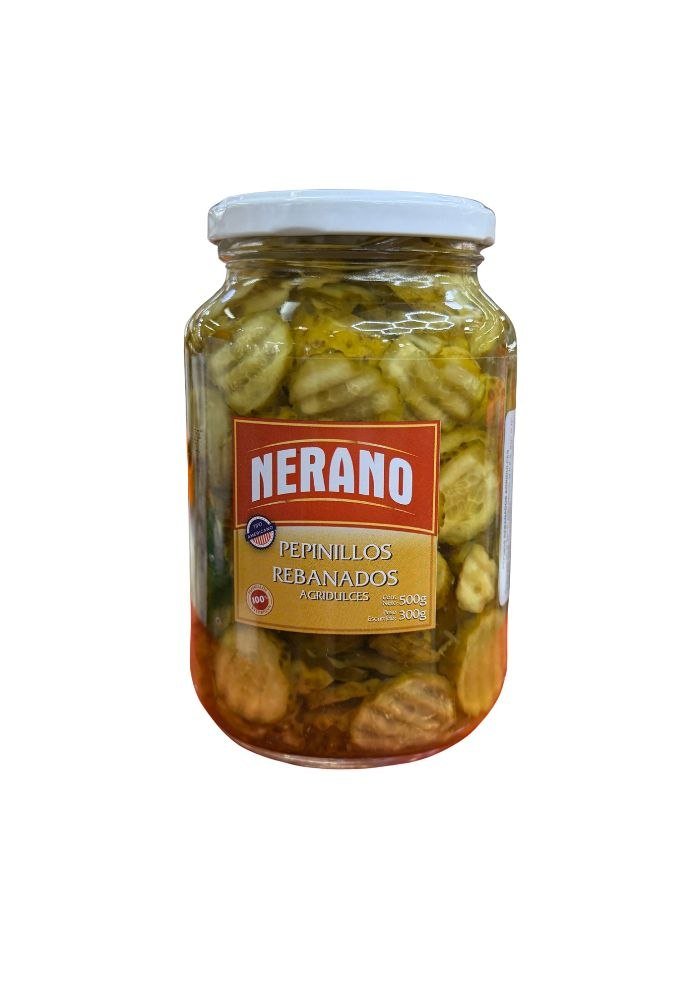 Pepinillos Rebanados Nerano 008150