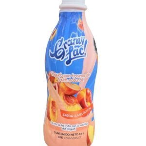 Yogurt Granvi lac con Trozos de Melocotón 1.6 L 008105