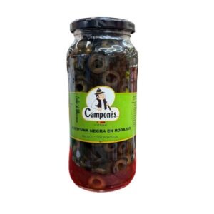 Aceituna Negra en Rodajas Camponês