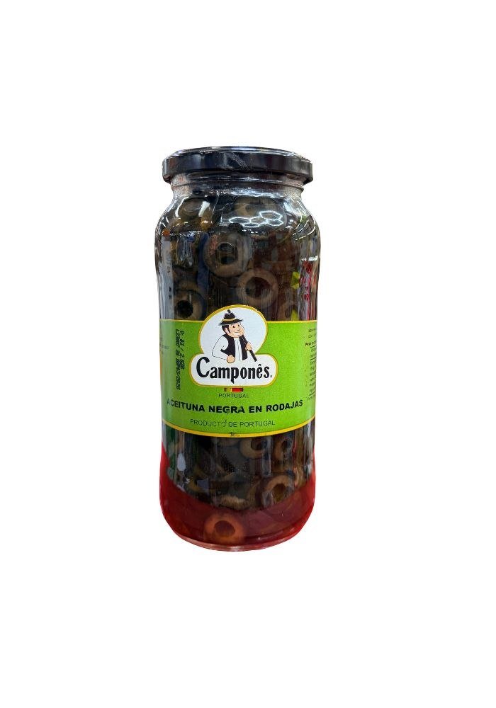 Aceituna Negra en Rodajas Camponês