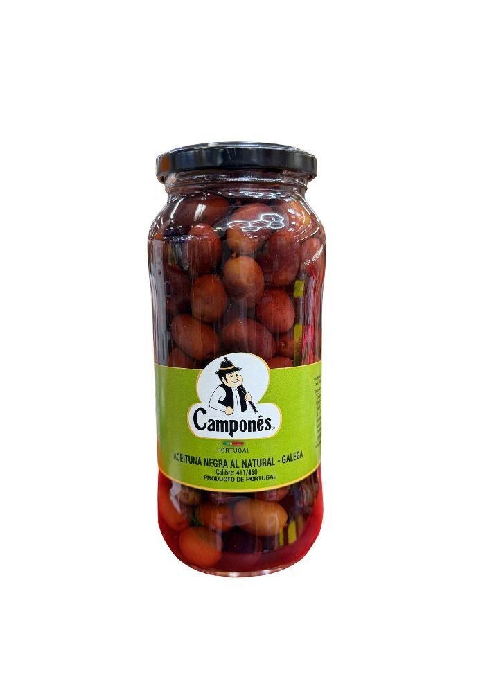 Aceituna Negra al Natural Galega Camponês