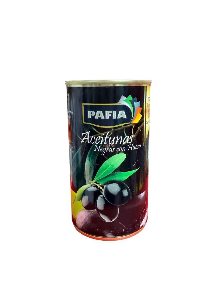 Aceitunas Negras con Hueso Pafia 000099