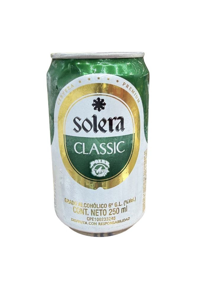 Cerveza Solera Classic 250 ml 007082