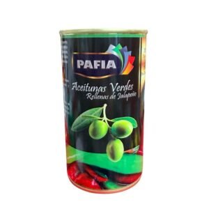 Aceitunas Verdes Rellenas de Jalapeño Pafia 004118