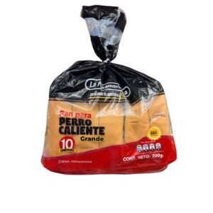 Pan para Perro Caliente Grande La Panamericana (10 Unidades) 001296